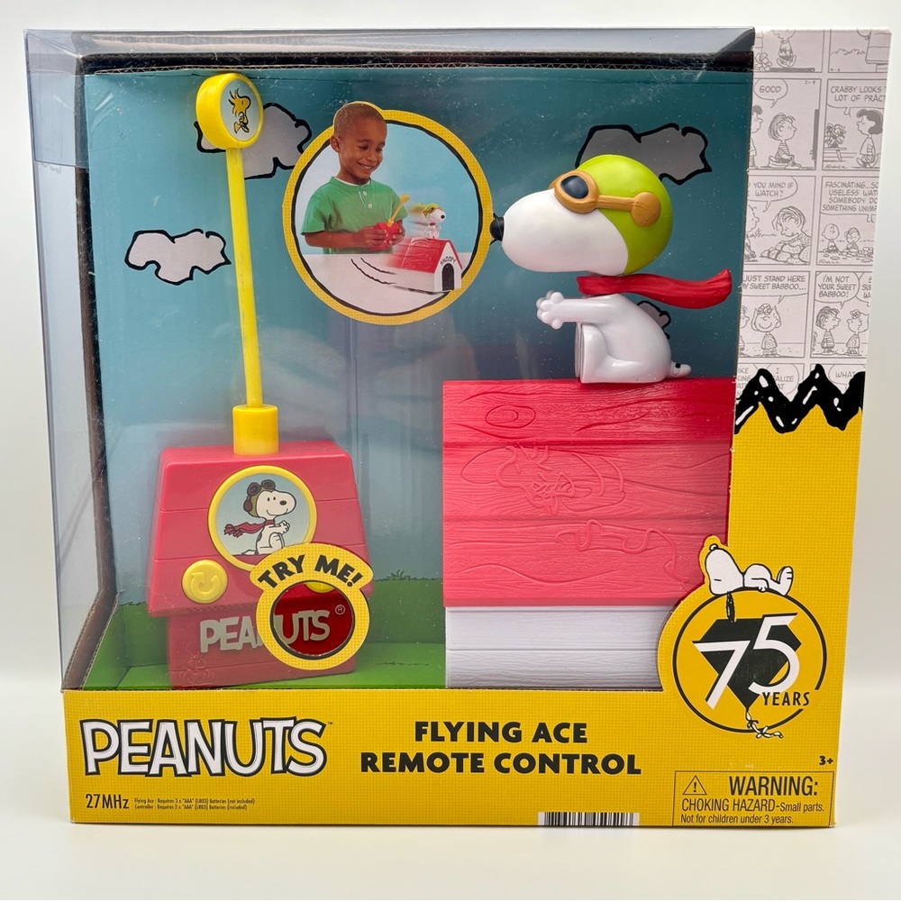 PEANUTS FLYING ACE (SNOOPY DOG HOUSE) REMOTE CONTROL CAR
